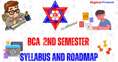 BCA 2nd Semester Syllabus and Roadmap - Digital Prabesh